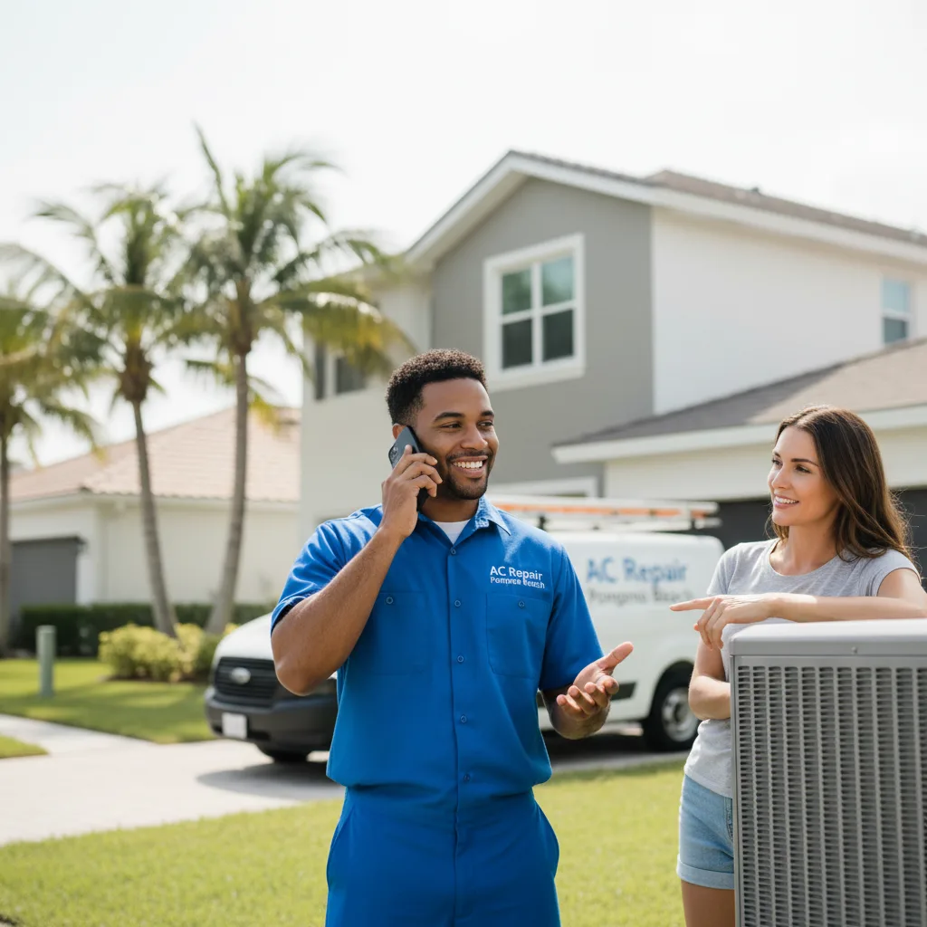 AC Repair Pompano Beach customer support in North Newton